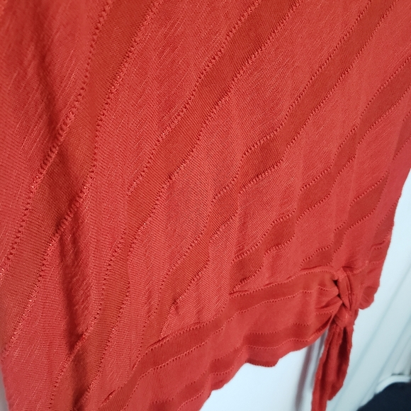 By & by light knit with side tie and lace back - Picture 2 of 5